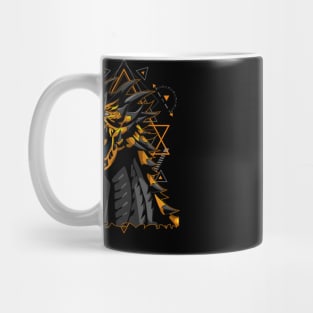 vintage dragon japanese Mug